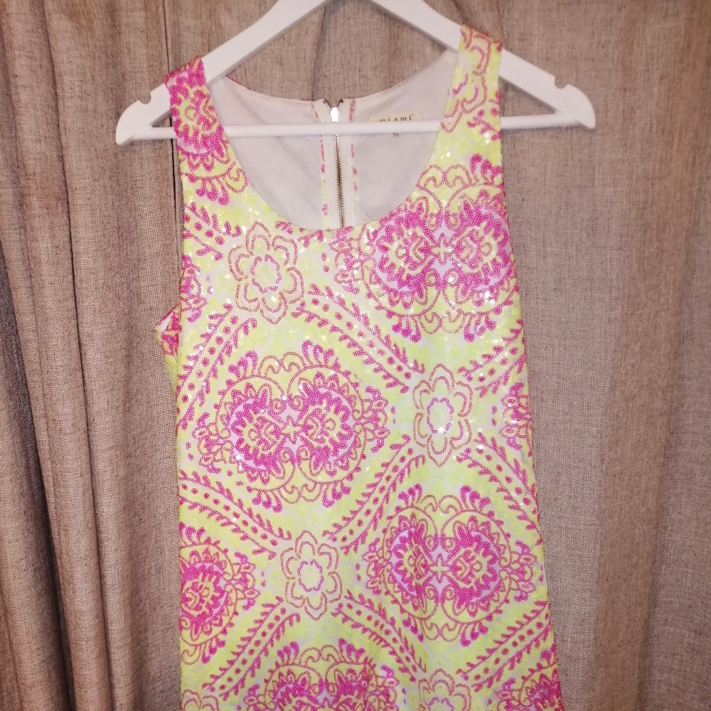 Miami brand sequined dress